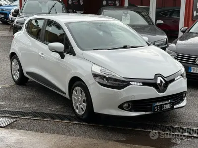 Usata Renault Clio IV 72 CV (52 kW) 2014 Bianco Berlina