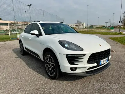 Usata Porsche Macan S Diesel 250 CV (183 kW) 2015 Bianco SUV