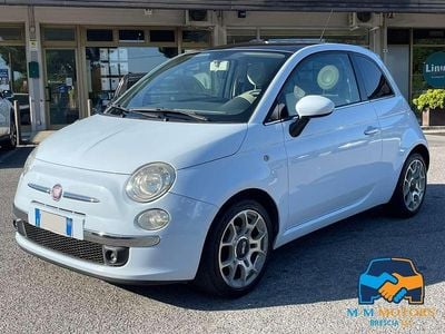 Usata Fiat 500 Pop 69 CV (50 kW) 2008 Blu/azzurro Utilitaria