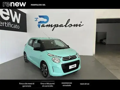 Usata Citroën C1 Feel 72 CV (52 kW) 2019 Azzurro Utilitaria
