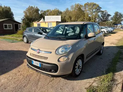 Usata Fiat 500L Lounge 85 CV (62 kW) 2015 Beige Monovolume