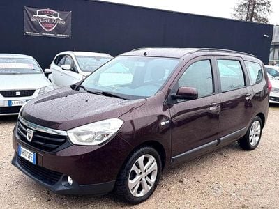 Usata Dacia Lodgy 90 CV (66 kW) 2017 Marrone Monovolume