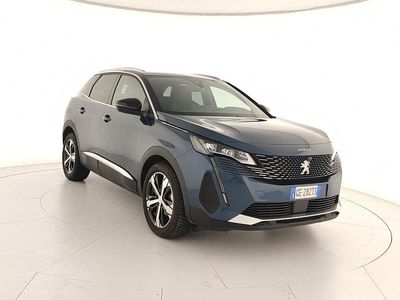 Usata Peugeot 3008 GT 131 CV (96 kW) 2021 Blu SUV