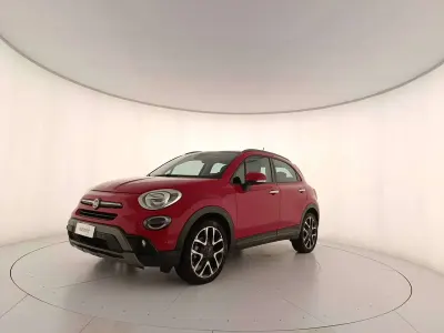 Usata Fiat 500X Cross 150 CV (110 kW) 2021 Rosso cupido pastello SUV