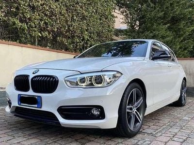 Usata BMW 118 Sport Line 136 CV (100 kW) 2016 Bianco Utilitaria