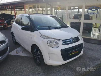 Usata Citroën C1 Live 69 CV (50 kW) 2015 Bianco Utilitaria