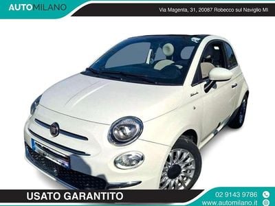 Usata Fiat 500C Dolcevita 69 CV (50 kW) 2022 Bianco Cabrio