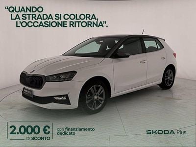 Usata Skoda Fabia Style 95 CV (69 kW) 2023 Bianco magnolia grigio graphite metalliz Utilitaria