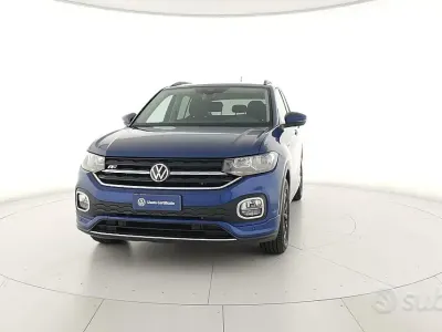 Usata VW T-Cross Sportline 110 CV (80 kW) 2022 Blu SUV