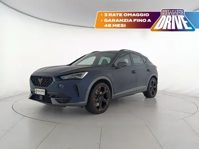 Usata Cupra Formentor VZ2 245 CV (180 kW) 2022 Q4 blu petrolio opaco SUV