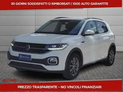 Usata VW T-Cross Sportline 110 CV (80 kW) 2023 Bianco SUV