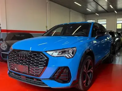 Usata Audi Q3 Sportback S-Line 150 CV (110 kW) 2022 Turbo blau SUV