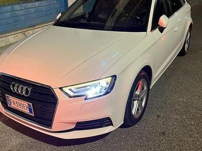Usata Audi A3 Sport 116 CV (85 kW) 2018 Bianco Berlina