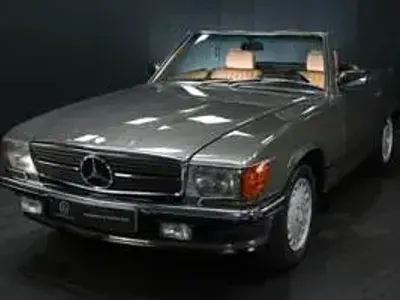 Usata Mercedes SL420 218 CV (160 kW) 1987 Grigio Cabrio