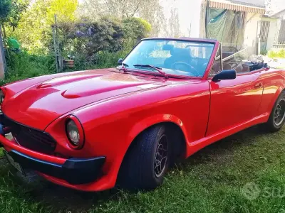 Usata Fiat 124 1980 Rosso Cabrio
