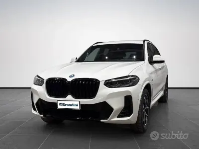 Usata BMW X3 M Sport 184 CV (135 kW) 2022 Bianco SUV