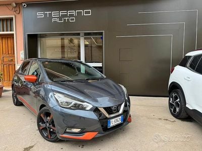 Usata Nissan Micra Tekna 90 CV (66 kW) 2017 Grigio Utilitaria