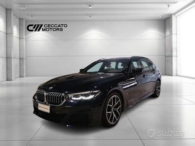 Usata BMW 530 M Sport 249 CV (183 kW) 2021 Nero Station wagon