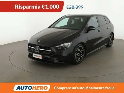 Käytetty Mercedes B180 AMG line 116 HP (85 kW) 2023 Musta Tila-auto