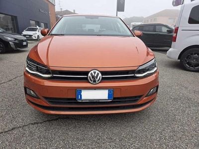 Usata VW Polo Comfortline 75 CV (55 kW) 2018 Arancione Utilitaria