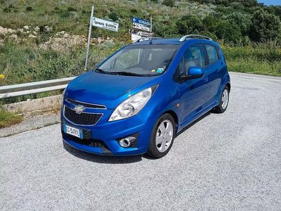 Usata Chevrolet Spark 81 CV (59 kW) 2011 Blu Utilitaria