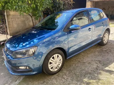 Usata VW Polo 75 CV (55 kW) 2015 Blu Berlina