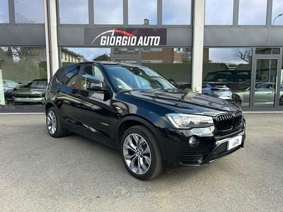 Usata BMW X3 190 CV (139 kW) 2017 Nero SUV