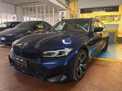 Usata BMW 320e M Sport 190 CV (139 kW) 2023 Blu Station wagon