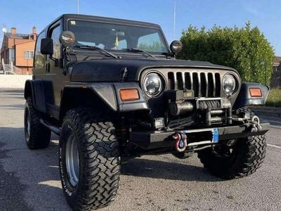 Usata Jeep Wrangler 177 CV (130 kW) 2002 Nero SUV