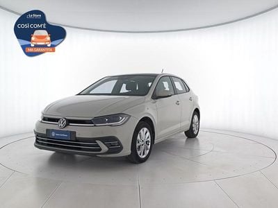Usata VW Polo Style 95 CV (69 kW) 2023 Gray Utilitaria