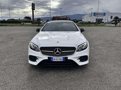 Usata Mercedes E220 Premium Plus 194 CV (142 kW) 2019 Bianco Coupé