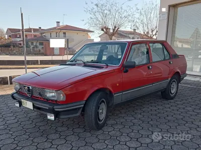 Usata Alfa Romeo Giulietta 1982 Rosso Berlina