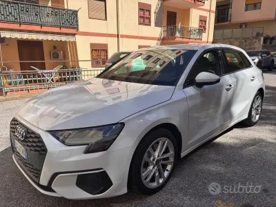 Usata Audi A3 Business 150 CV (110 kW) 2021 Bianco Berlina
