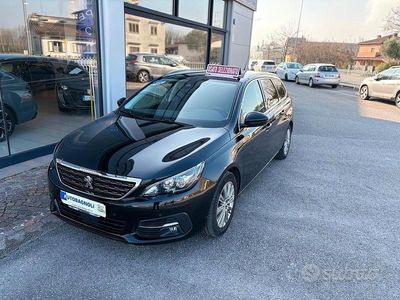 Usata Peugeot 308 SW Allure 131 CV (96 kW) 2020 Nero Station wagon