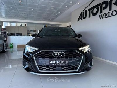 Usata Audi A3 Advanced 150 CV (110 kW) 2020 Nero Berlina