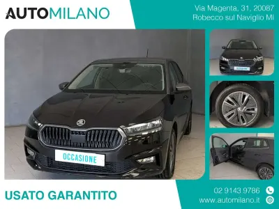 Usata Skoda Fabia Style 95 CV (69 kW) 2022 Nero Utilitaria