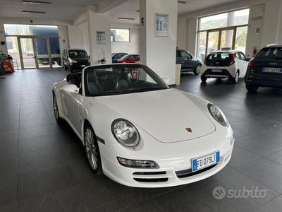Usata Porsche 911 Carrera 4S Cabriolet 355 CV (261 kW) 2007 Bianco Cabrio