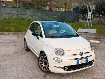 Usata Fiat 500 69 CV (50 kW) 2018 Bianco Berlina