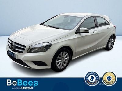 Usata Mercedes A160 Executive 90 CV (66 kW) 2015 Bianco pastello Berlina