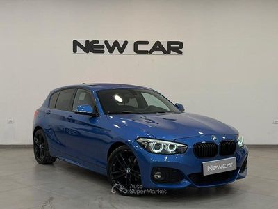 Usata BMW 116 M Sport 116 CV (85 kW) 2018 Blu/azzurro Utilitaria