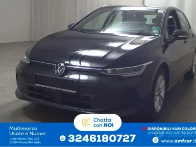 Usata VW Golf VIII Life 115 CV (84 kW) 2025 Nero Berlina