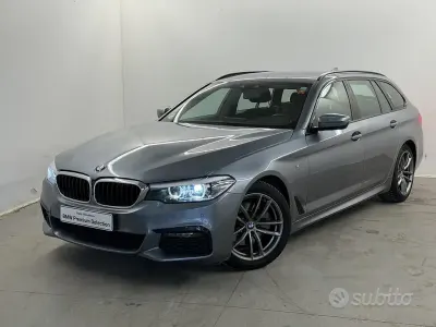 Usata BMW 518 M Sport 150 CV (110 kW) 2019 Blu Station wagon