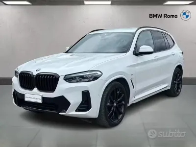 Usata BMW X3 M Sport 190 CV (139 kW) 2024 Mineral white metallic SUV