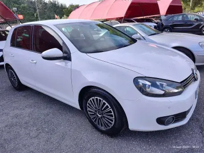 Usata VW Golf VI Highline 105 CV (77 kW) 2011 Bianco Utilitaria