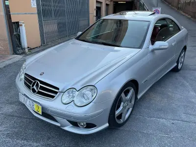 Usata Mercedes CLK280 AMG 231 CV (169 kW) 2006 Argento Coupé