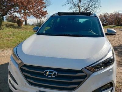 usata Hyundai Tucson 2ª serie - 2018 colore Bianco/nero