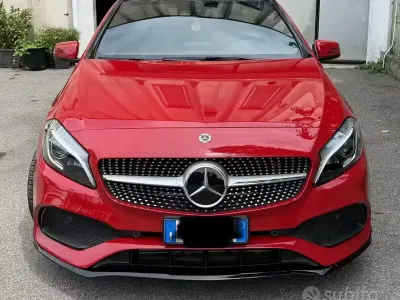 Usata Mercedes A250 Premium 211 CV (155 kW) 2017 Rosso Berlina