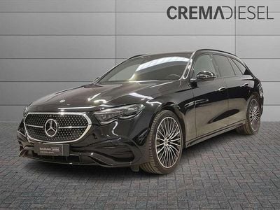 Usata Mercedes E220 Advanced Plus 197 CV (144 kW) 2025 Nero Station wagon