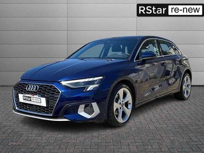 Usata Audi A3 Advanced 116 CV (85 kW) 2022 Blu Berlina