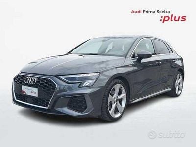 Usata Audi A3 S-Line 150 CV (110 kW) 2024 Grigio daytona perla Berlina